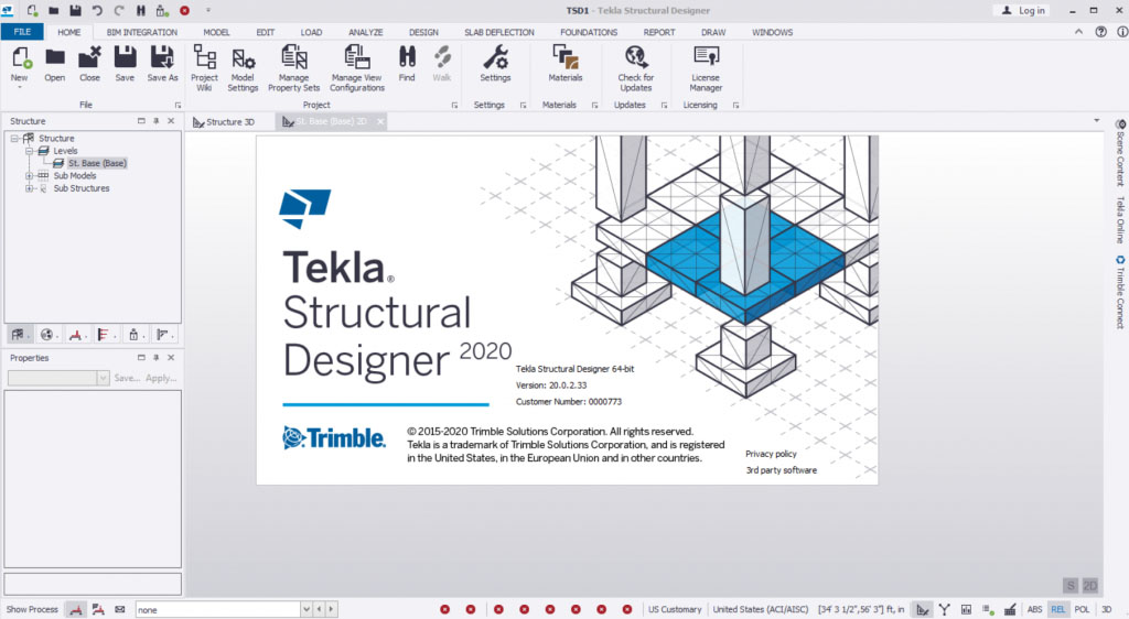 Tekla Structure Designer 2020